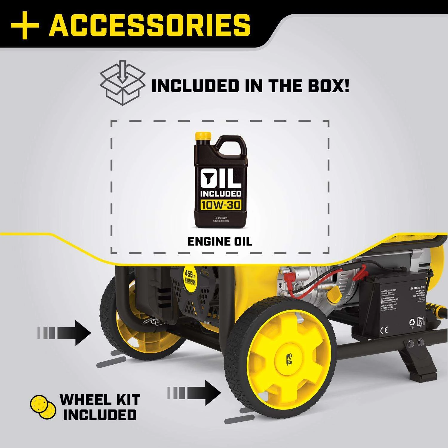 Champion 9200 W 120/240 V Gasoline Portable Generator 5 Champion 9200 W 120/240 V Gasoline Portable Generator - Image 5