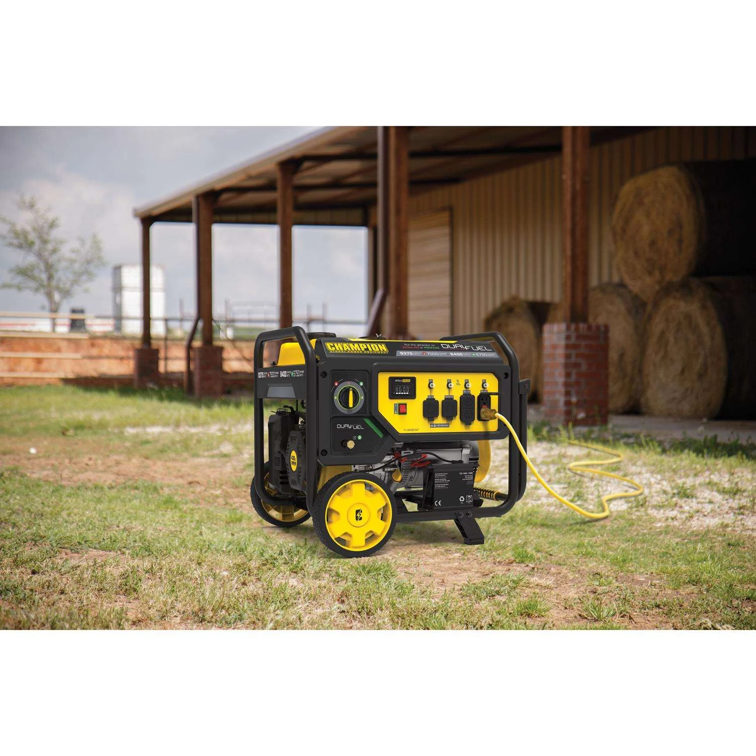 Champion 7500 W 240 V Gasoline Or Propane Portable Generator 7 Champion 7500 W 240 V Gasoline Or Propane Portable Generator - Image 7