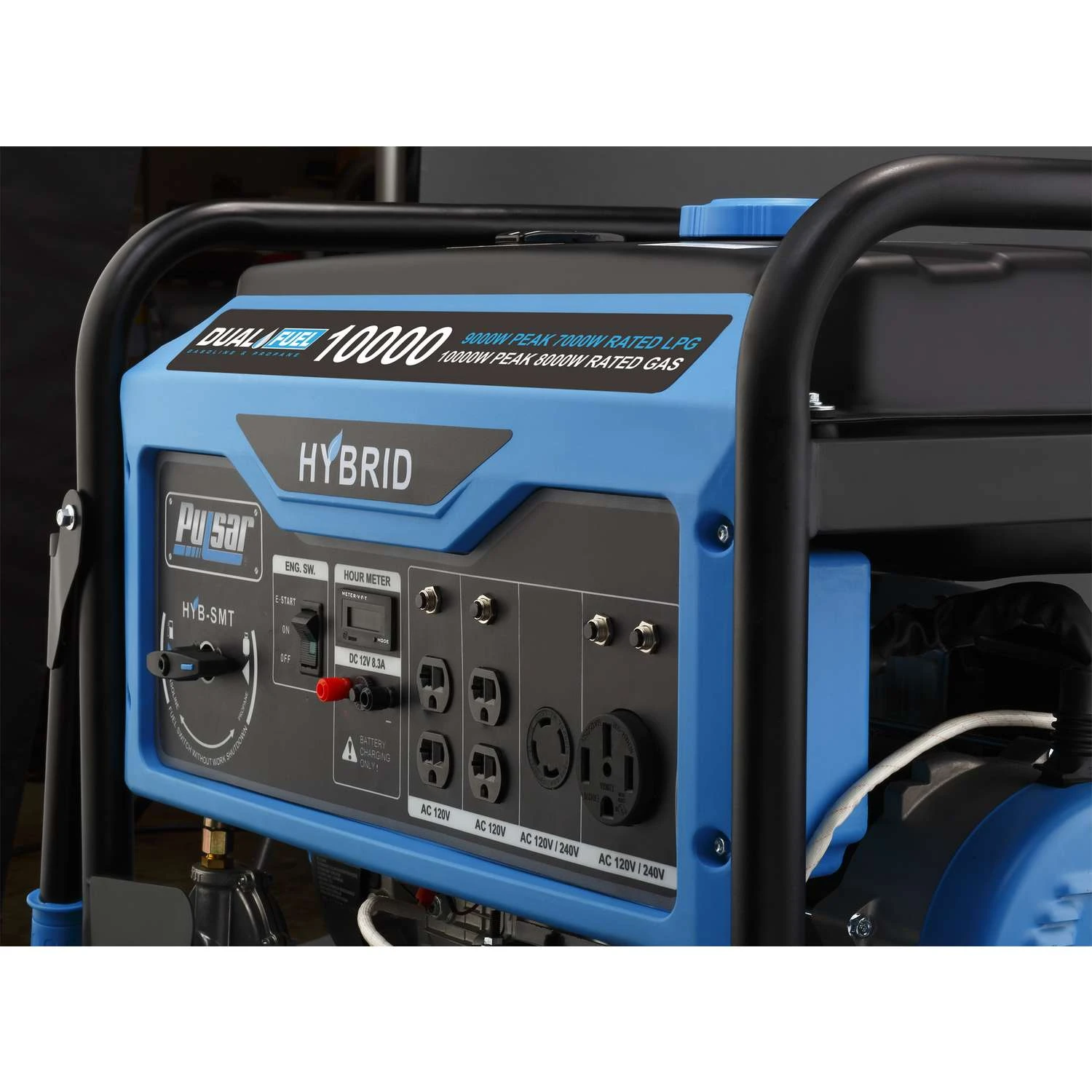 Pulsar 8000 W 120/240 V Gasoline Or Propane Portable Generator 4 Pulsar 8000 W 120/240 V Gasoline Or Propane Portable Generator - Image 4