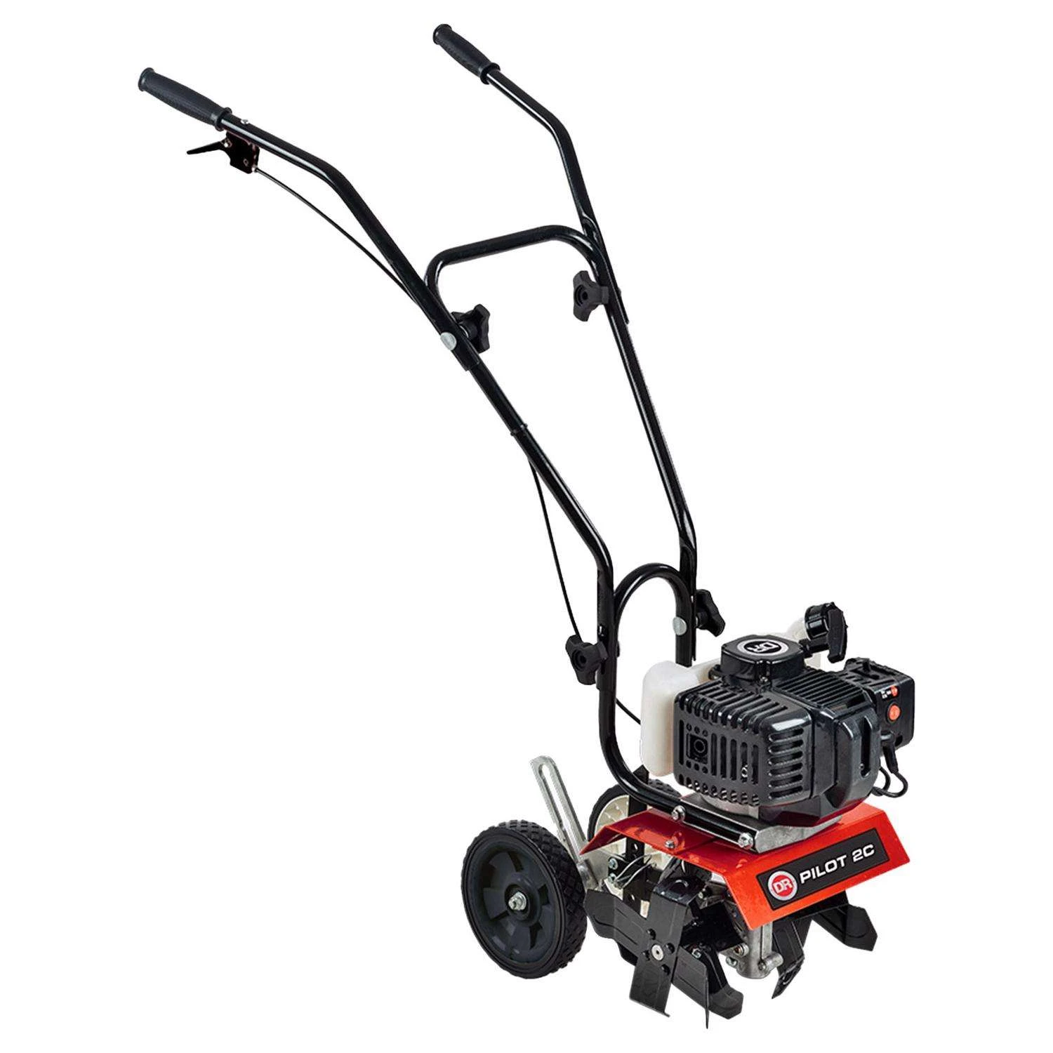 DR Power Pilot 8 In. 2-Cycle 43 Cc Cultivator/Tiller 1 DR Power Pilot 8 In. 2-Cycle 43 Cc Cultivator/Tiller