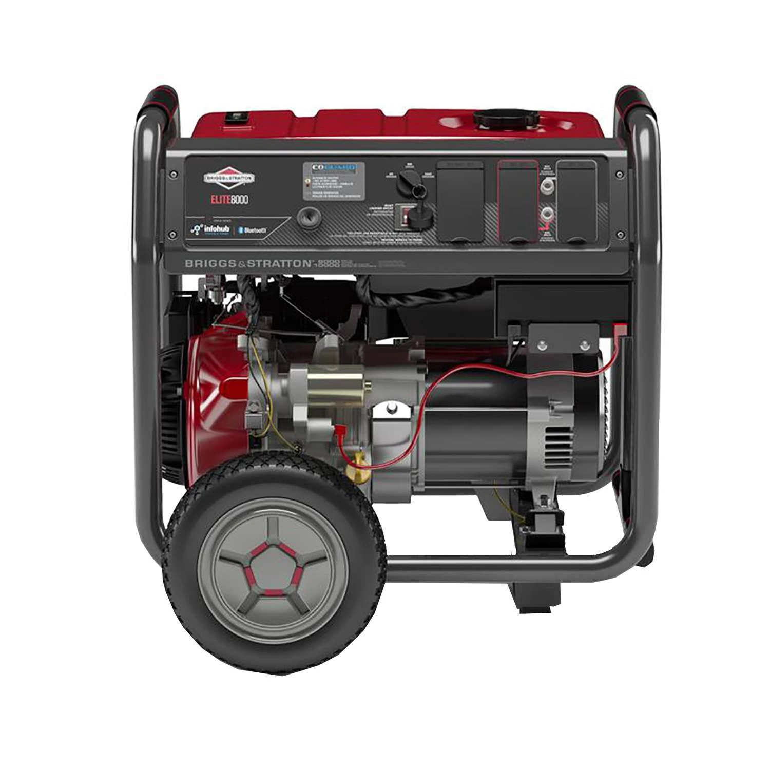 Briggs & Stratton Elite Series 8000 W 240 V Gasoline Portable Generator 1 Briggs & Stratton Elite Series 8000 W 240 V Gasoline Portable Generator