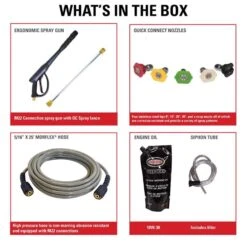 Simpson Powershot PS61201 Kohler 3500 Psi Gas 2.5 Gpm Pressure Washer -Chainsaws Store 394c5730 5eeb 454f b699 47f42e9fad6a