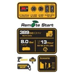 Firman Performance Series 5700 W 120/240 V Gasoline Portable Generator -Chainsaws Store 4492a042 ae98 428d 8188 5741d85c91e5