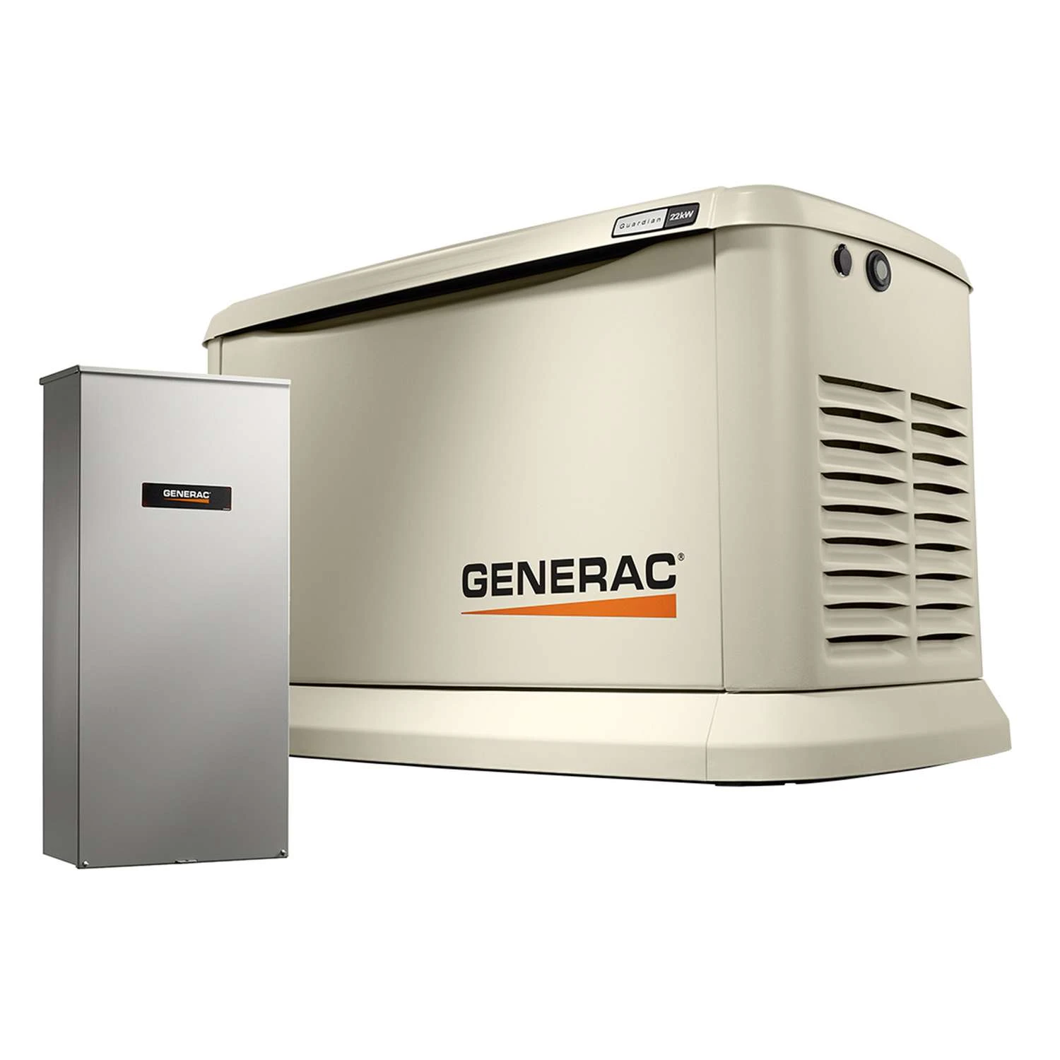 Generac Guardian 22000 W 240 V Natural Gas Or Propane Home Standby Generator 1 Generac Guardian 22000 W 240 V Natural Gas Or Propane Home Standby Generator