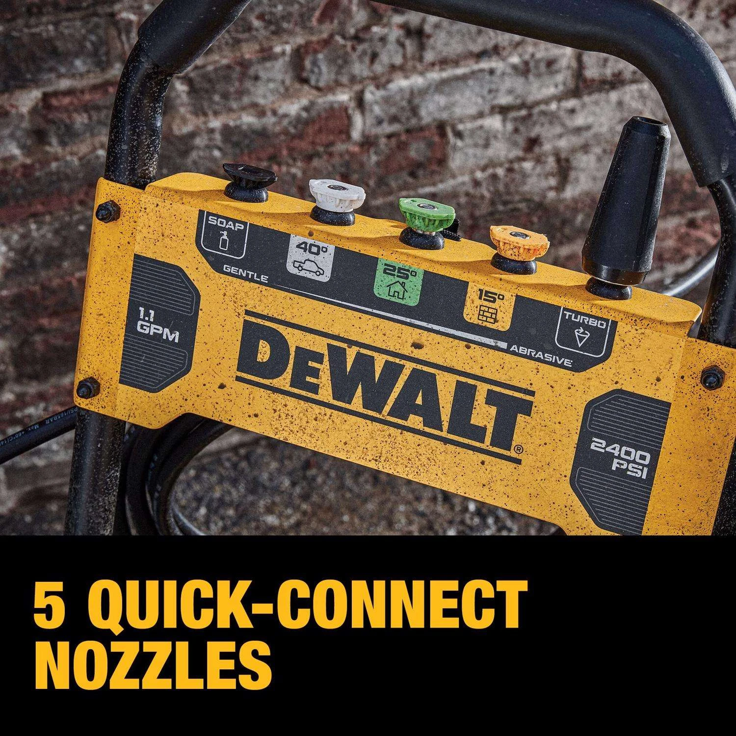 DeWalt DWPW2400 OEM Branded 2400 Psi Electric 1.1 Gpm Pressure Washer 4 DeWalt DWPW2400 OEM Branded 2400 Psi Electric 1.1 Gpm Pressure Washer - Image 4