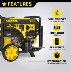 Champion 7500 W 120/240 V Gasoline Portable Generator -Chainsaws Store 6b0ae671 e09d 4d3b 83ae 5d4bb05a209c