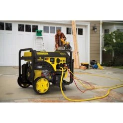 Champion 7500 W 120/240 V Gasoline Portable Generator -Chainsaws Store 7582f672 23e4 4f5a aa4e 9bda78530dfc