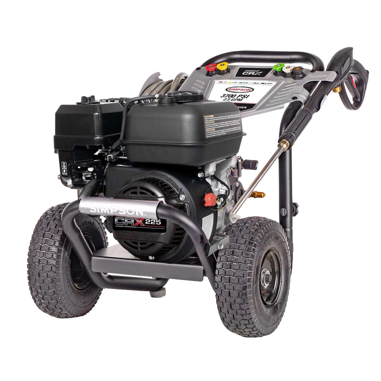 Simpson MegaShot MS61254 CRX 3700 Psi Gas 2.5 Gpm Pressure Washer 1 Simpson MegaShot MS61254 CRX 3700 Psi Gas 2.5 Gpm Pressure Washer