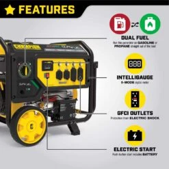 Champion 7500 W 240 V Gasoline Or Propane Portable Generator 10 Champion 7500 W 240 V Gasoline Or Propane Portable Generator -Chainsaws Store 8853fa0e a1c6 40f5 b0b4 bf06e3136c3b