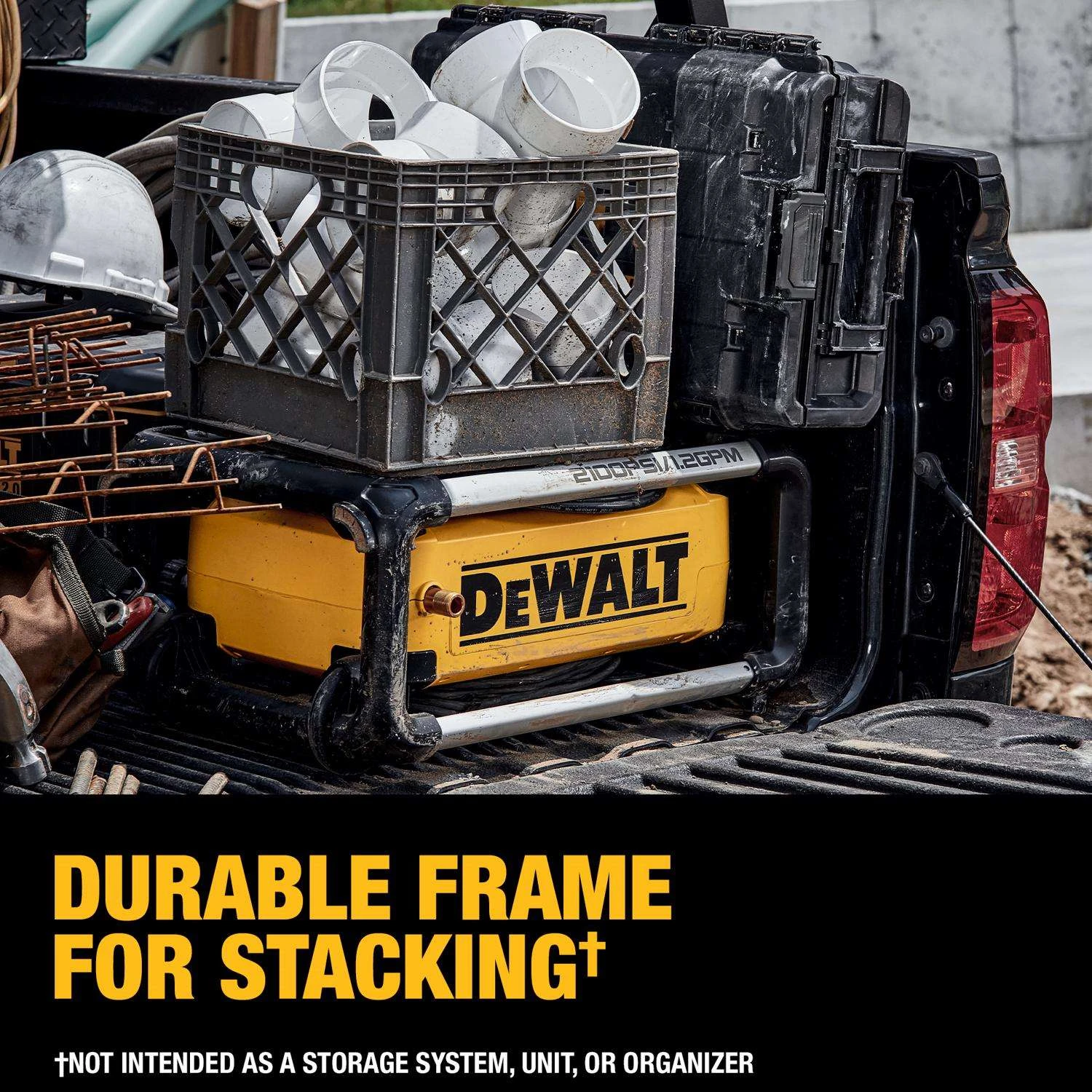 DeWalt DWPW2100 OEM Branded 2100 Psi Electric 1.2 Gpm Pressure Washer 6 DeWalt DWPW2100 OEM Branded 2100 Psi Electric 1.2 Gpm Pressure Washer - Image 6