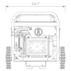 Firman Whisper Hybrid Series 4500 W 120 V Gasoline Or Propane Portable Inverter Generator -Chainsaws Store 90bec178 c2d6 4b0c 9fdd aefd3a5865ba