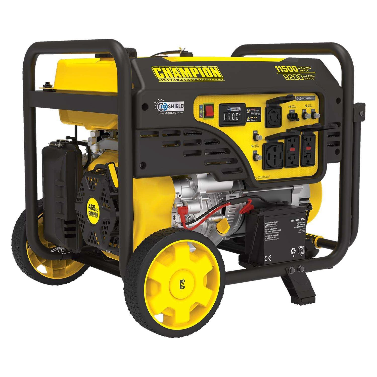 Champion 9200 W 120/240 V Gasoline Portable Generator 1 Champion 9200 W 120/240 V Gasoline Portable Generator