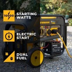 Firman Hybrid Series 8000 W 240 V Gasoline Or Propane Portable Generator -Chainsaws Store c41d903d 5f5b 4d94 8a73 032dc32ae414