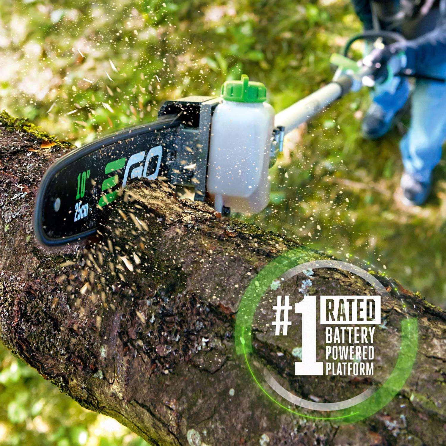 EGO Power+ Multi-Head System MPS1000 10 In. 56 V Battery Pole Saw Tool Only 3 EGO Power+ Multi-Head System MPS1000 10 In. 56 V Battery Pole Saw Tool Only - Image 3