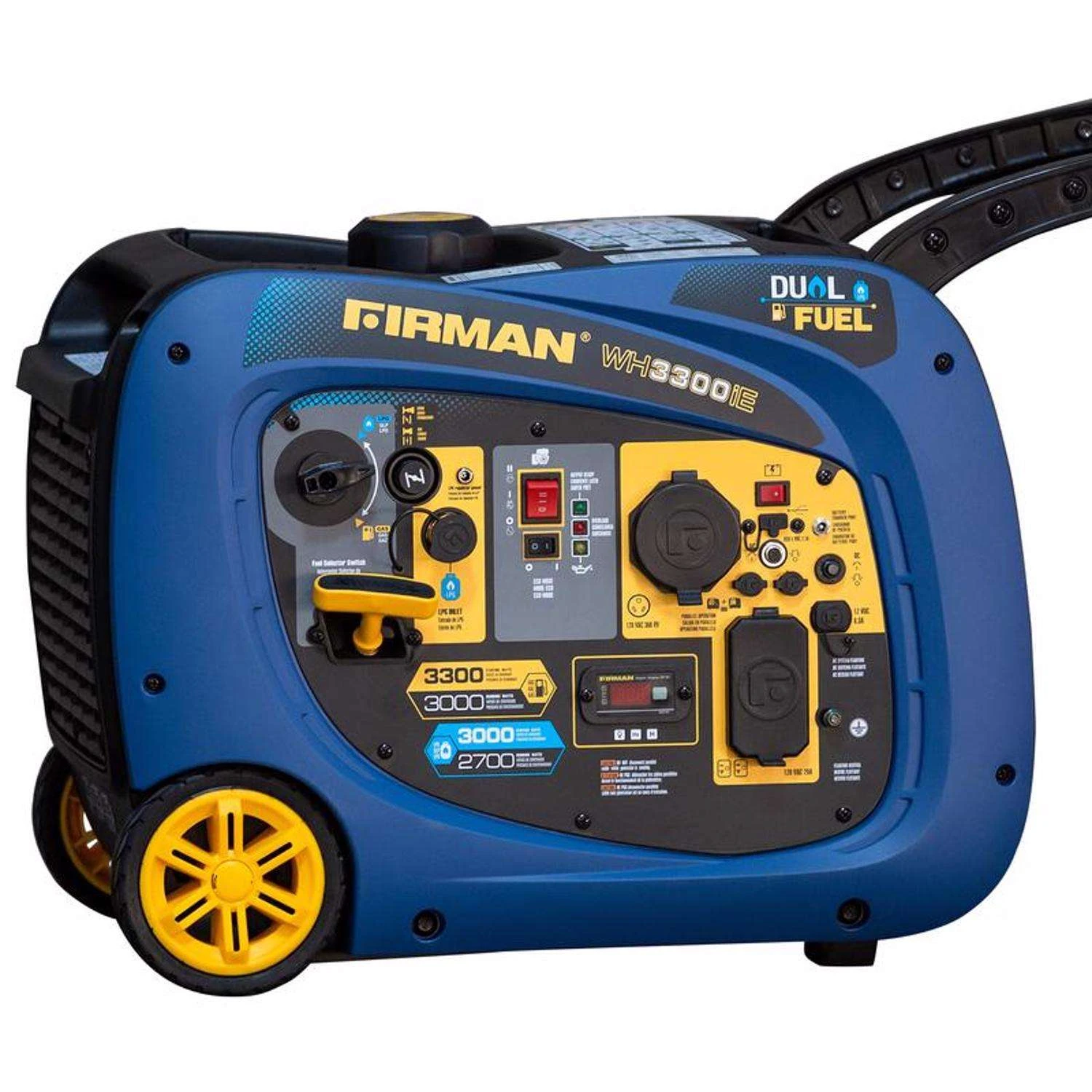 Firman Whisper Hybird Series 3300 W 120 V Gasoline Or Propane Inverter Generator 1 Firman Whisper Hybird Series 3300 W 120 V Gasoline Or Propane Inverter Generator