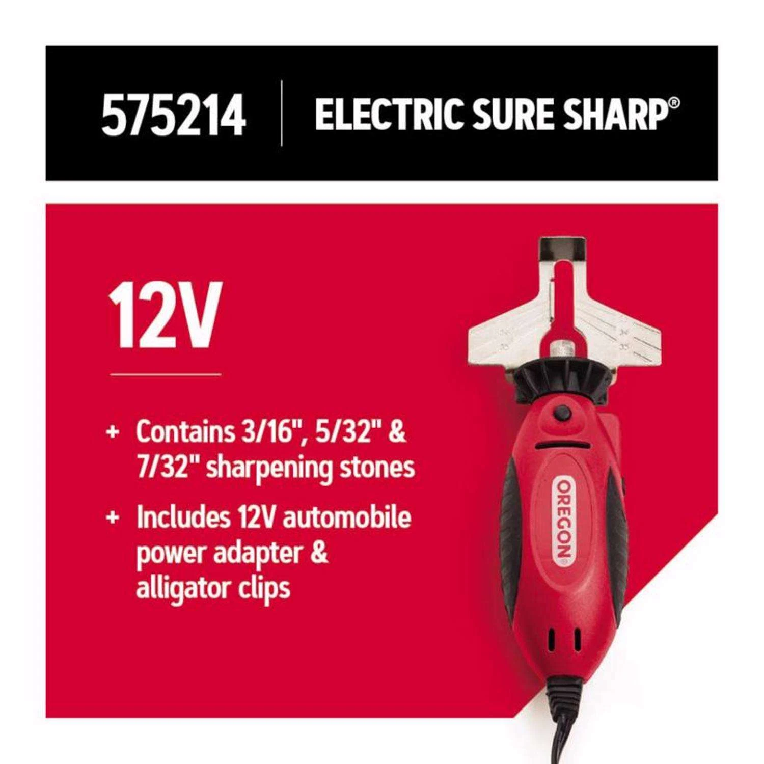 Oregon Sure Sharp Electric Chainsaw Chain Sharpener 2 Oregon Sure Sharp Electric Chainsaw Chain Sharpener - Image 2