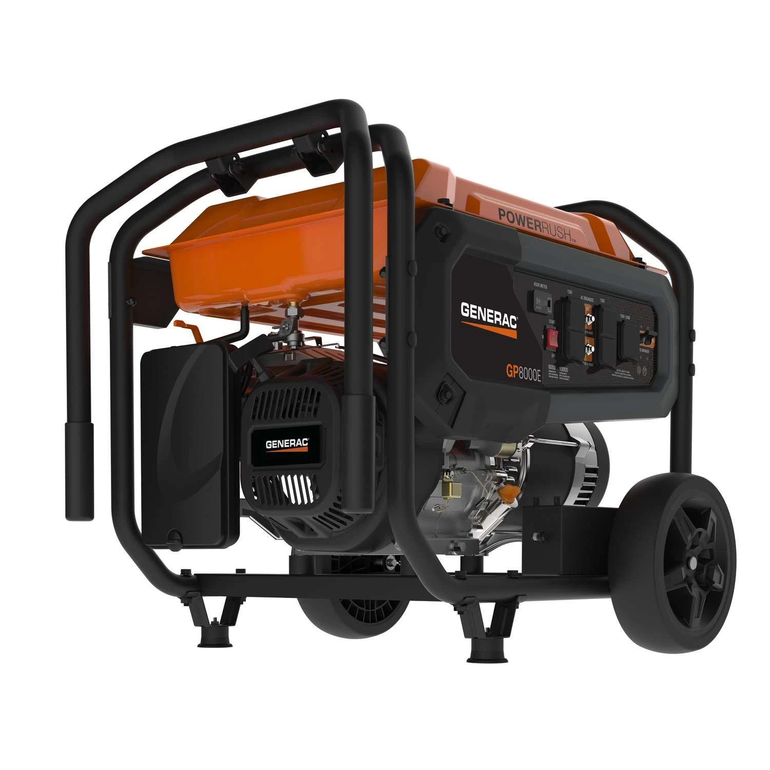Generac GP Series 8000 W 240 V Gasoline Portable Generator GP8000E 1 Generac GP Series 8000 W 240 V Gasoline Portable Generator GP8000E