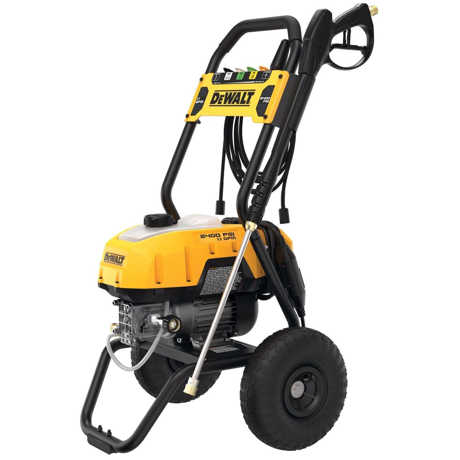 DeWalt DWPW2400 OEM Branded 2400 Psi Electric 1.1 Gpm Pressure Washer 1 DeWalt DWPW2400 OEM Branded 2400 Psi Electric 1.1 Gpm Pressure Washer